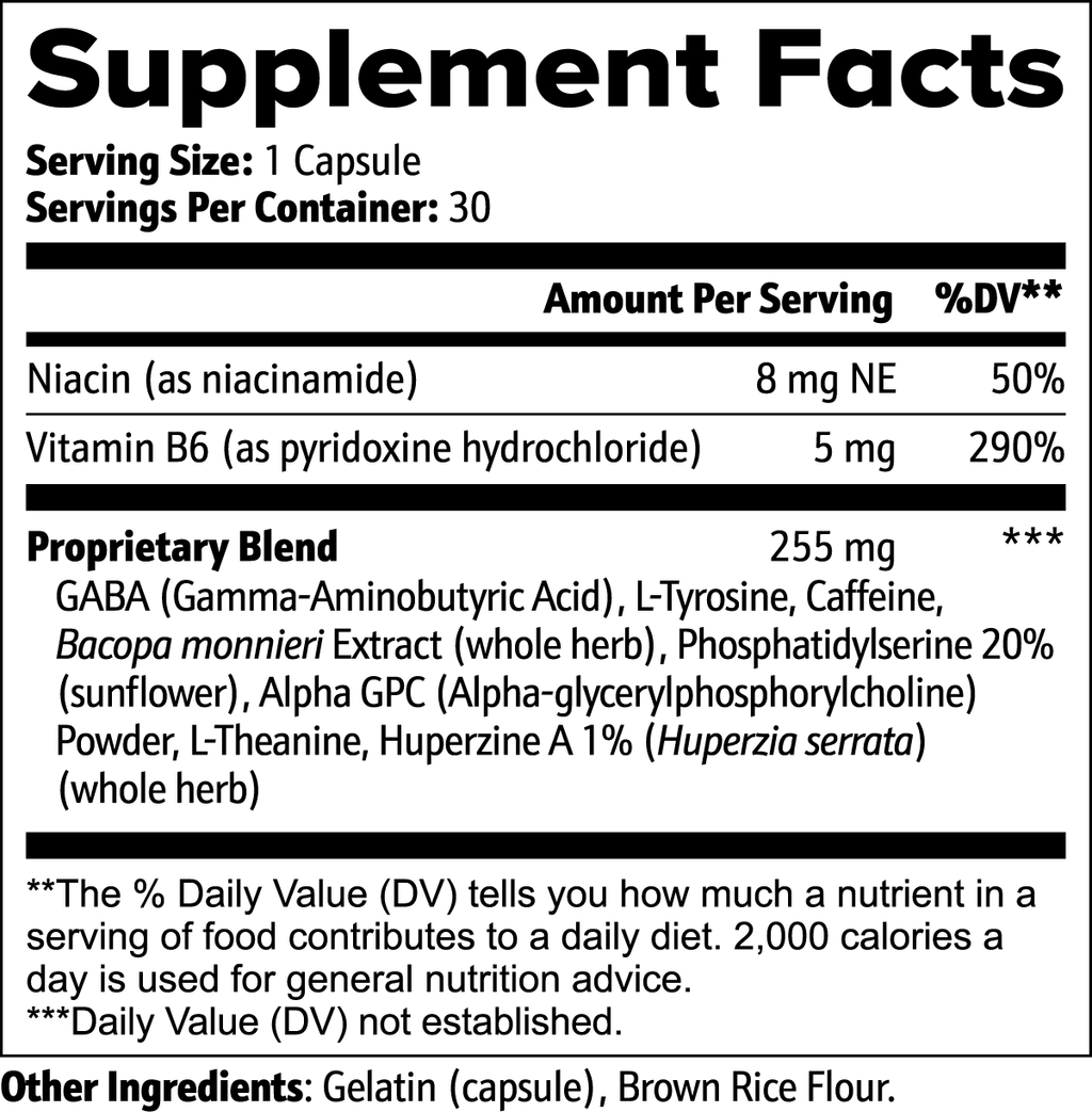Neurofuel  |  Cognitive Support